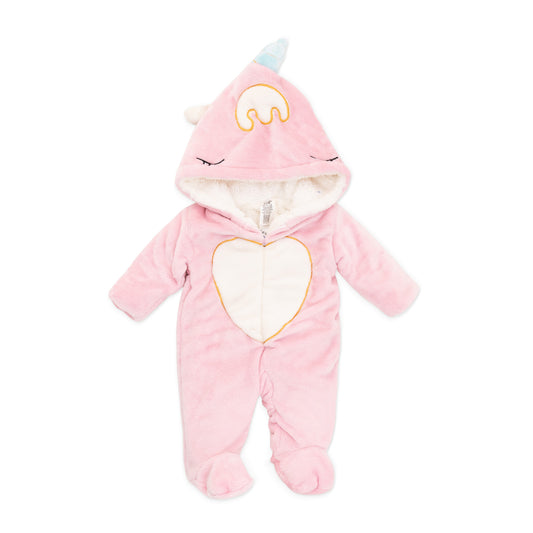 Pink and heart overalls