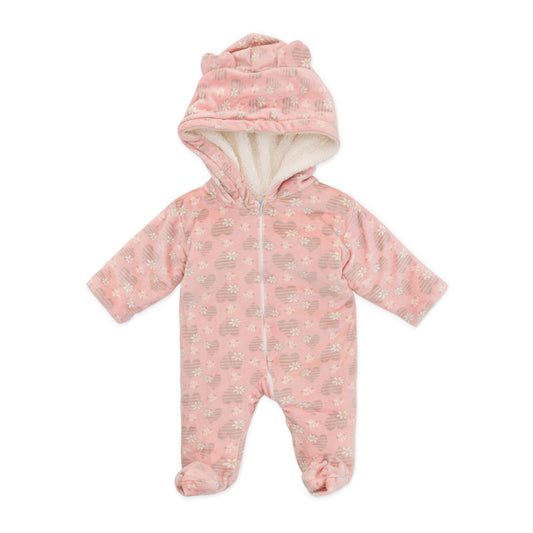 Pink filled jumpsuit