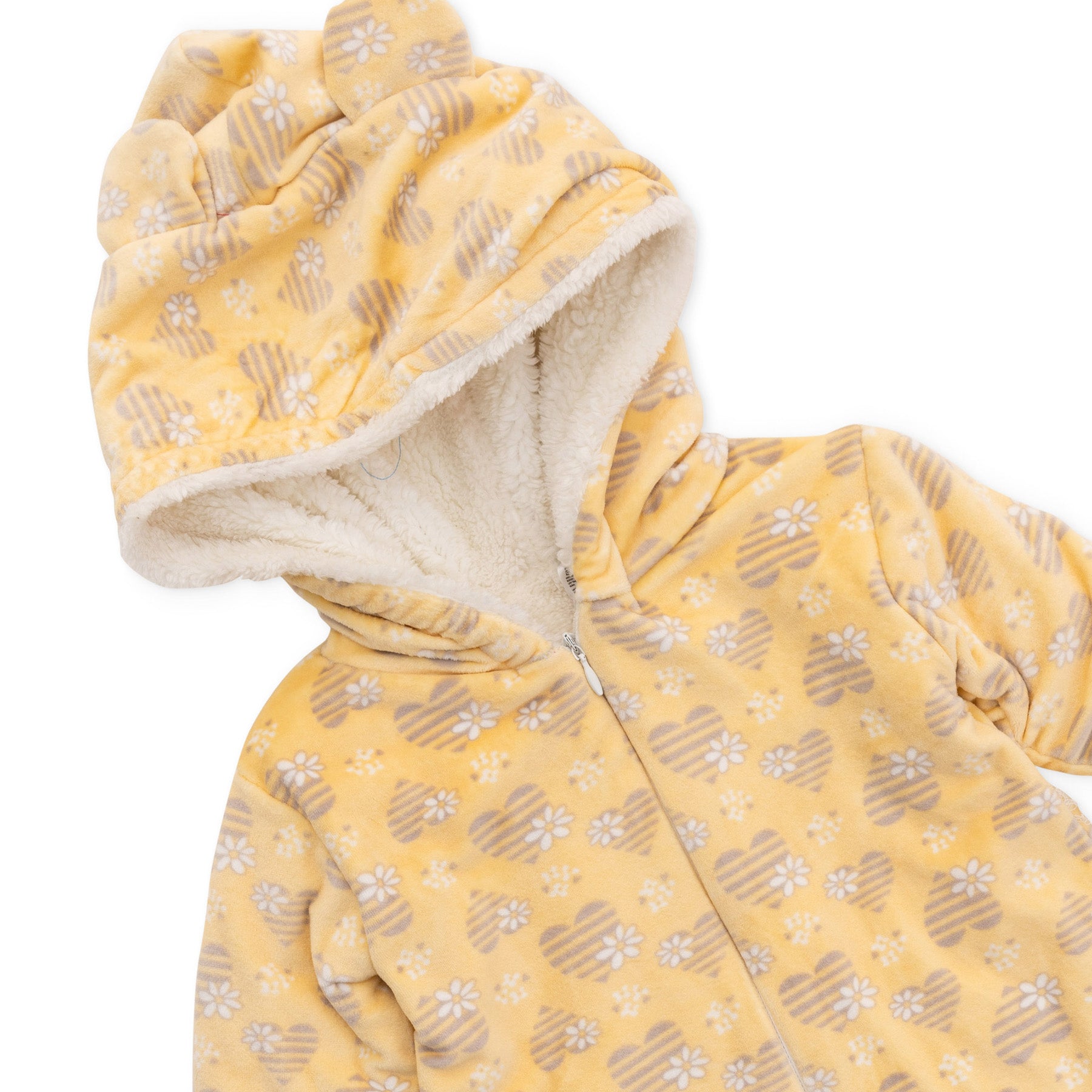 Yellow filled overalls