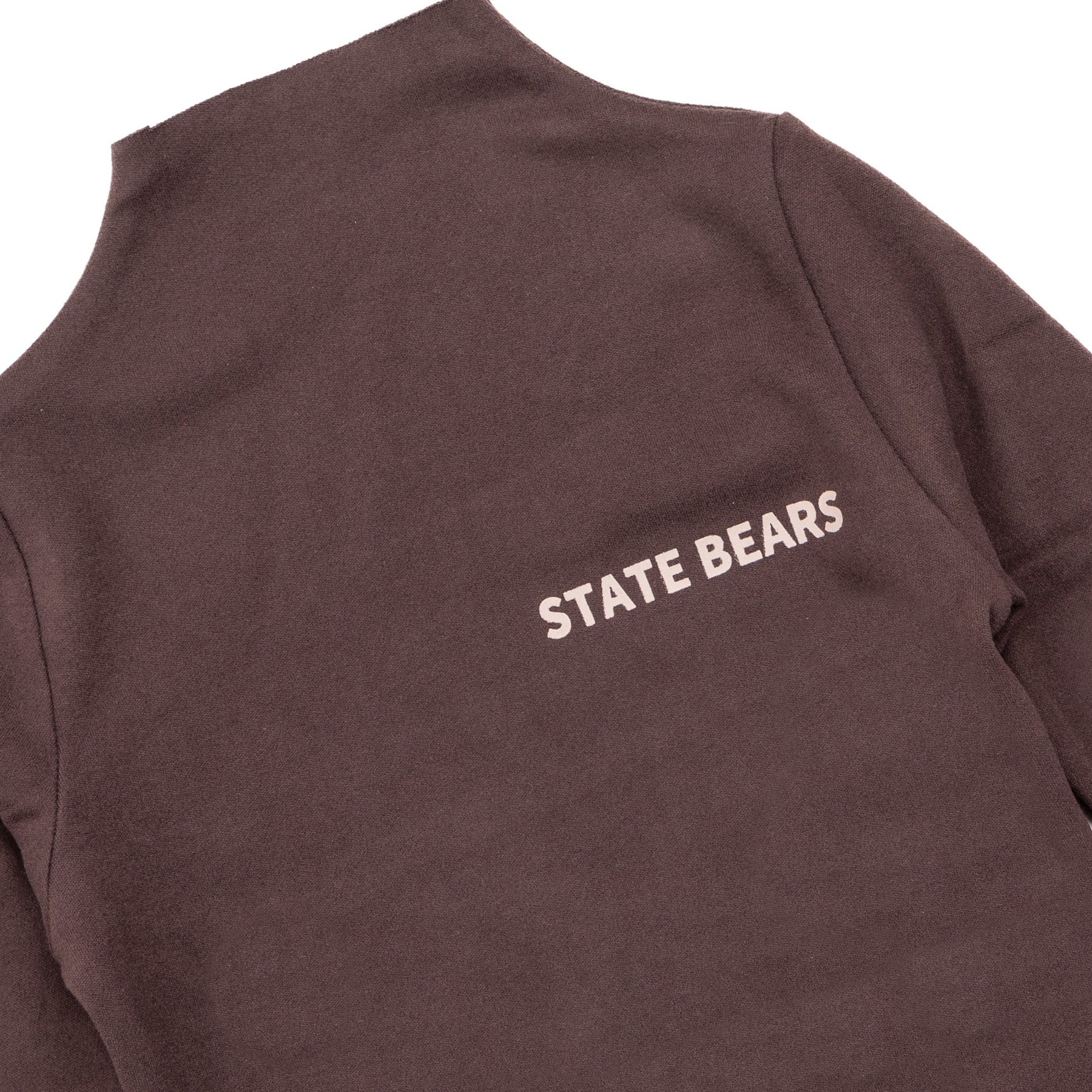brown sweatshirt
