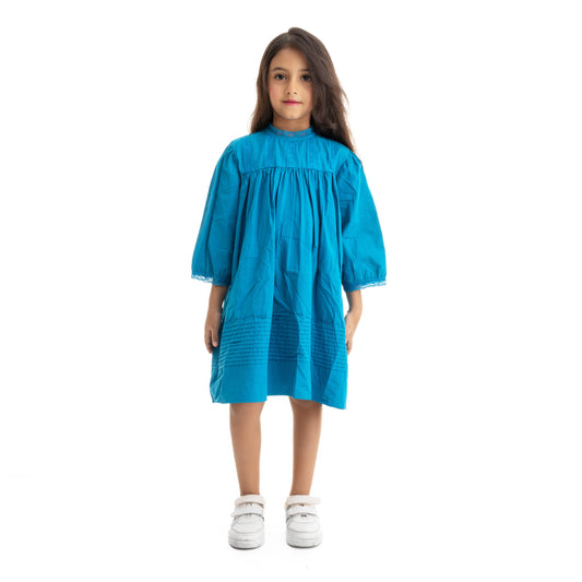 petroleum blue dress
