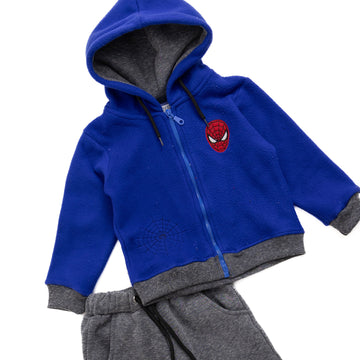 Blue Spiderman pajamas