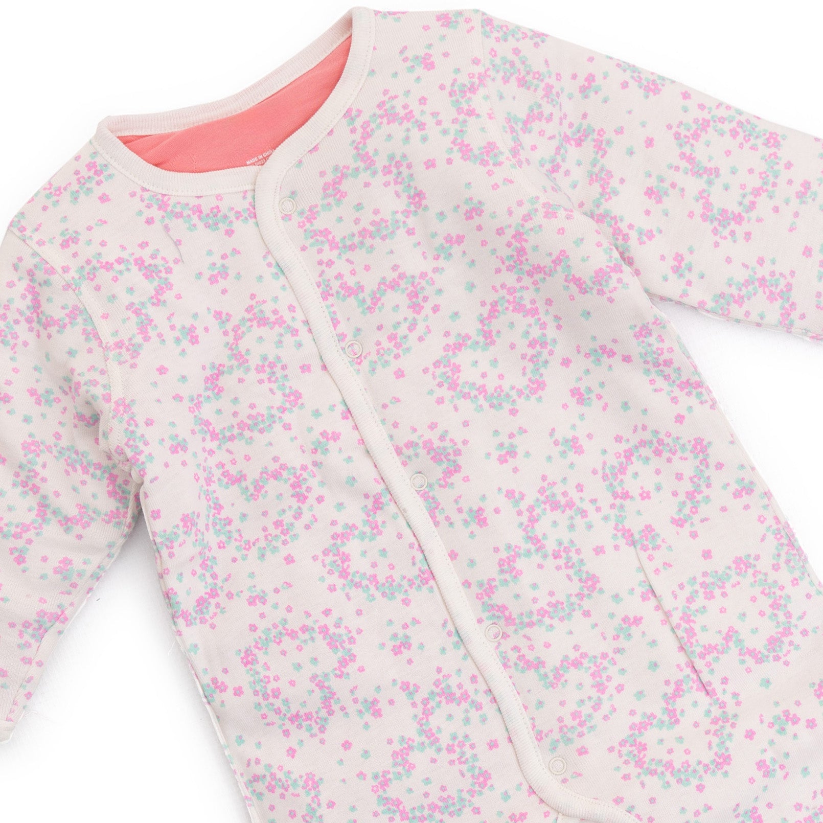 White overalls with hearts