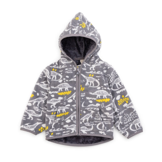 gray dinosaur jacket