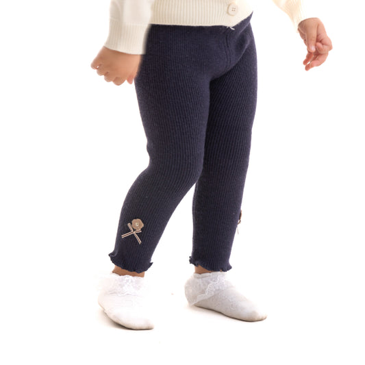 Navy leggings