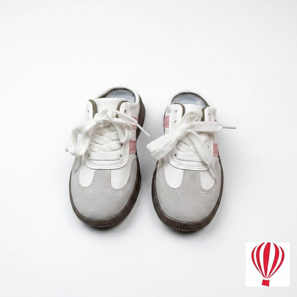 White Sneakers with Brown Soles (2)
