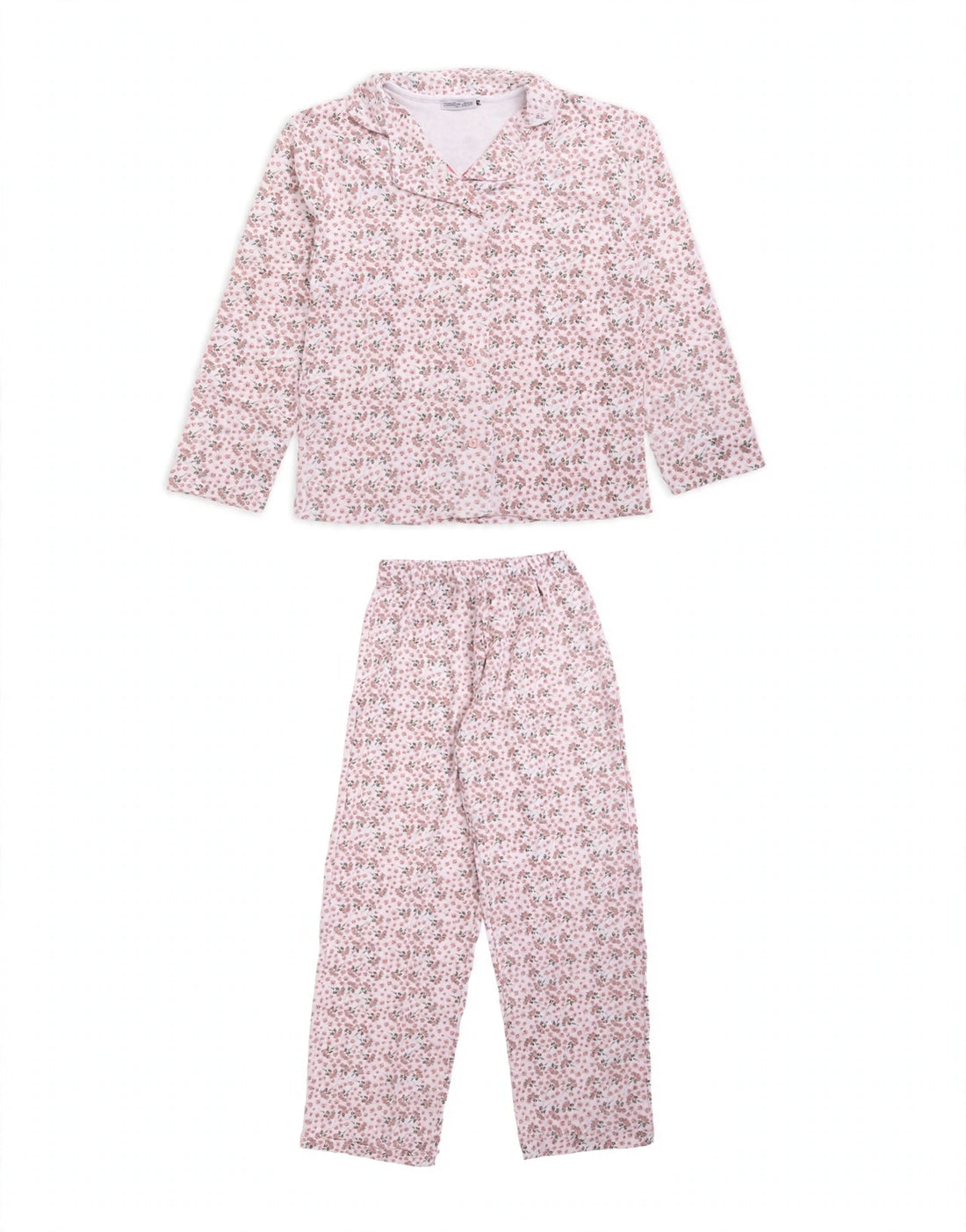 Women's Pajama Set - Cream Ditsy Floral