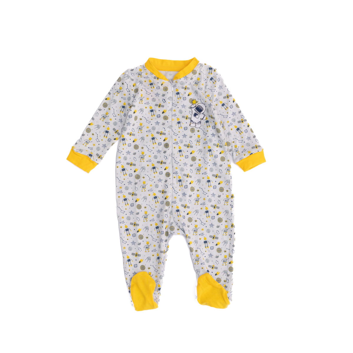 Kids Space Astronaut Print Romper