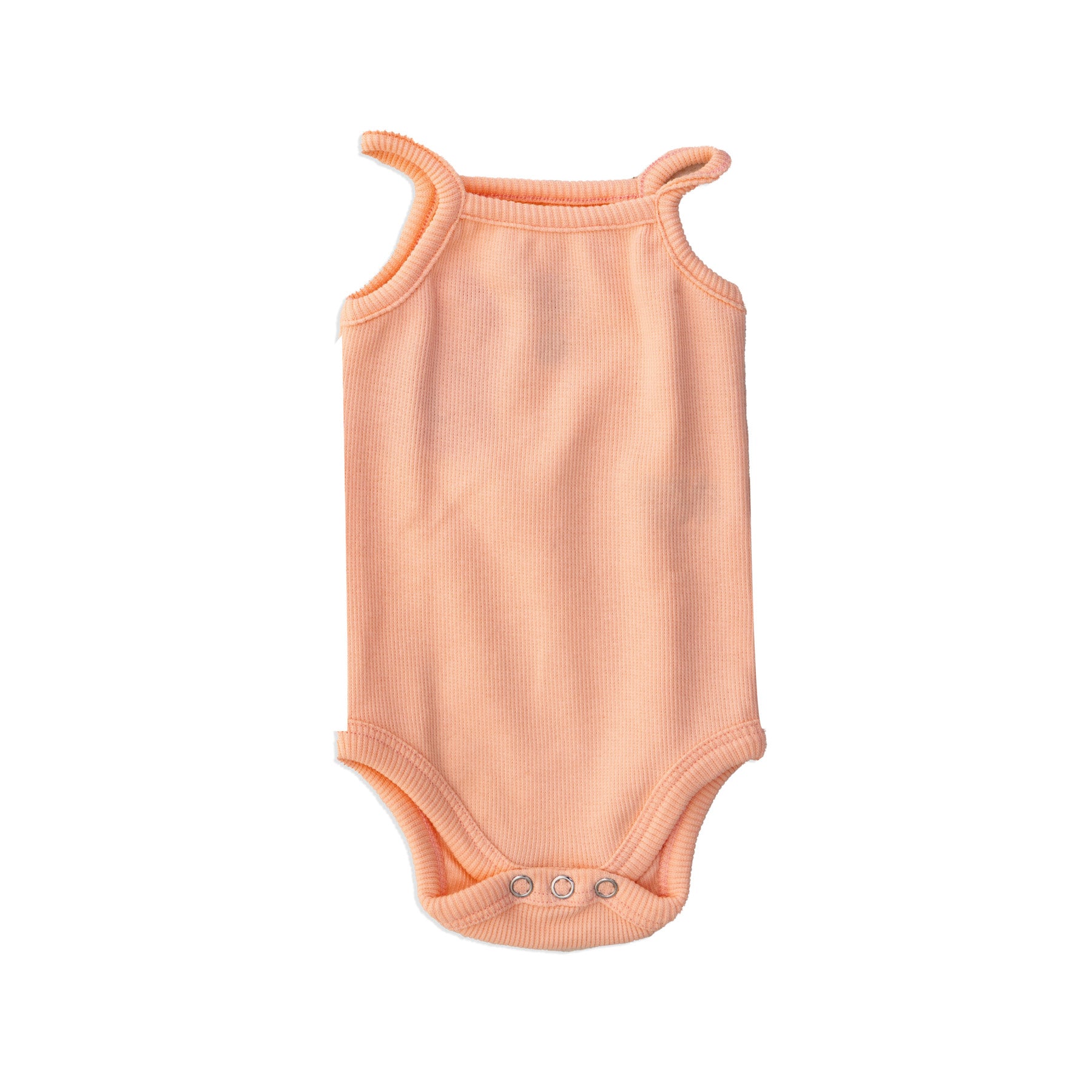 Salmon Pink Sleeveless Onesie