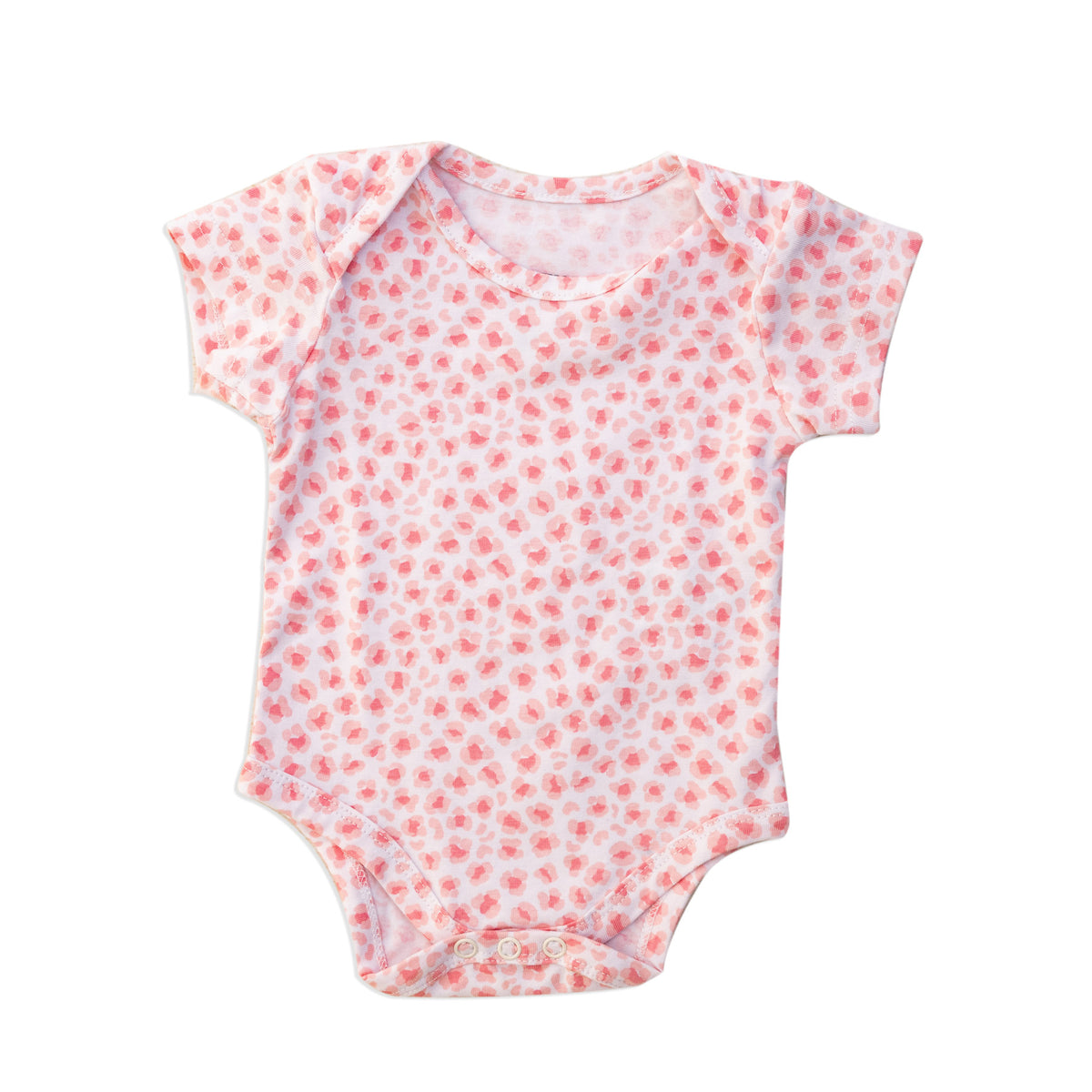 White Bodysuit with All Over Print
