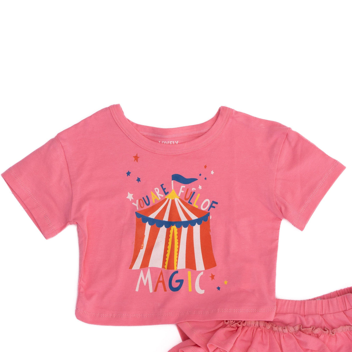 Baby Girls' Pink Magic Print T-Shirt