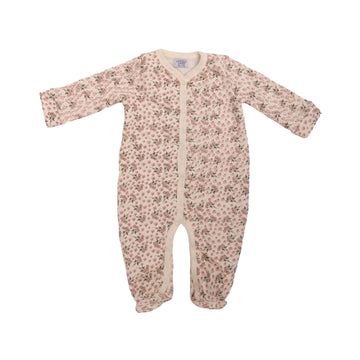 Baby Floral Printed Onesie - Long Sleeve