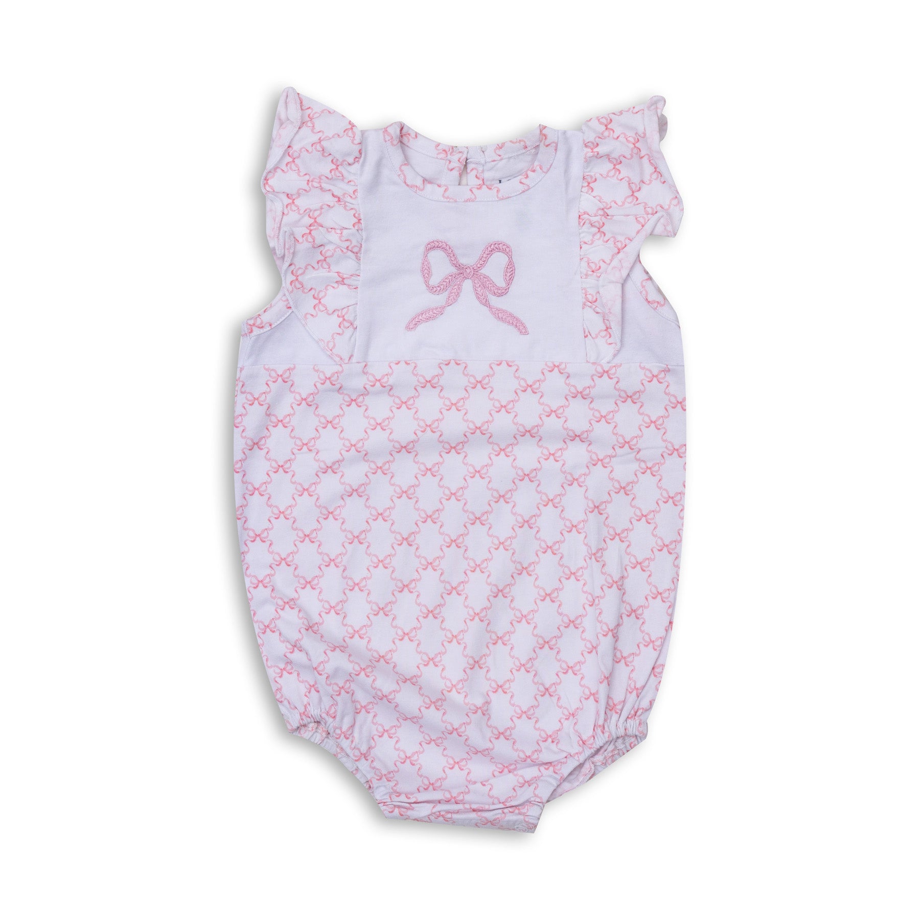 White and Pink Onesie