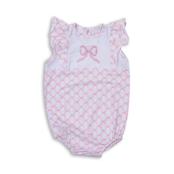 White and Pink Onesie