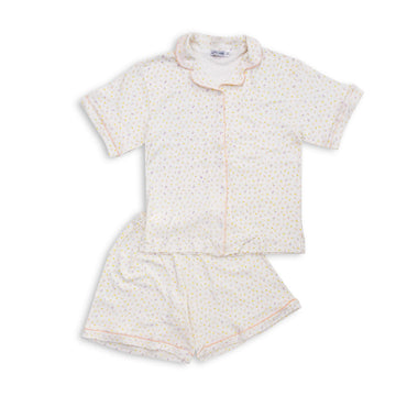 White pajama outfit