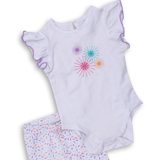 white bodysuit and white pants set