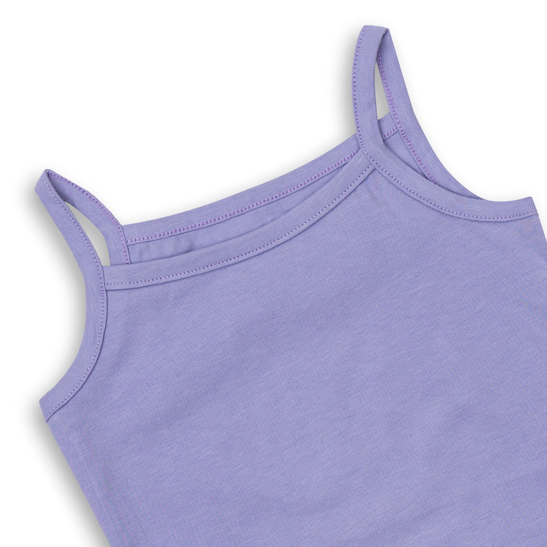 Baby Girls' Purple Sleeveless Shoulder Strap