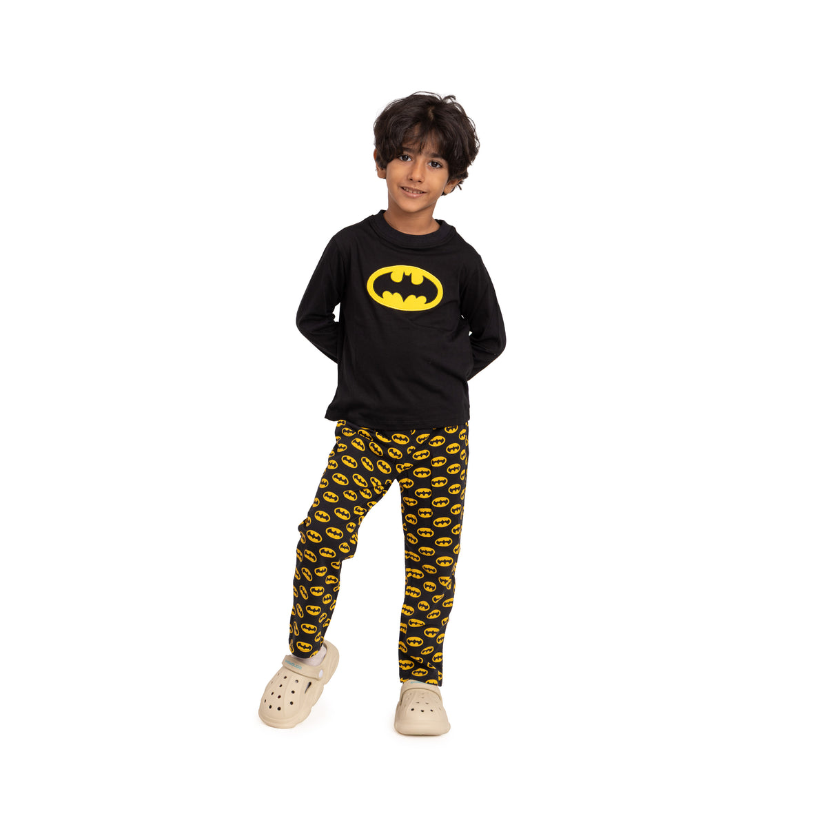 Kids Batman Pajama Set - Long Sleeve