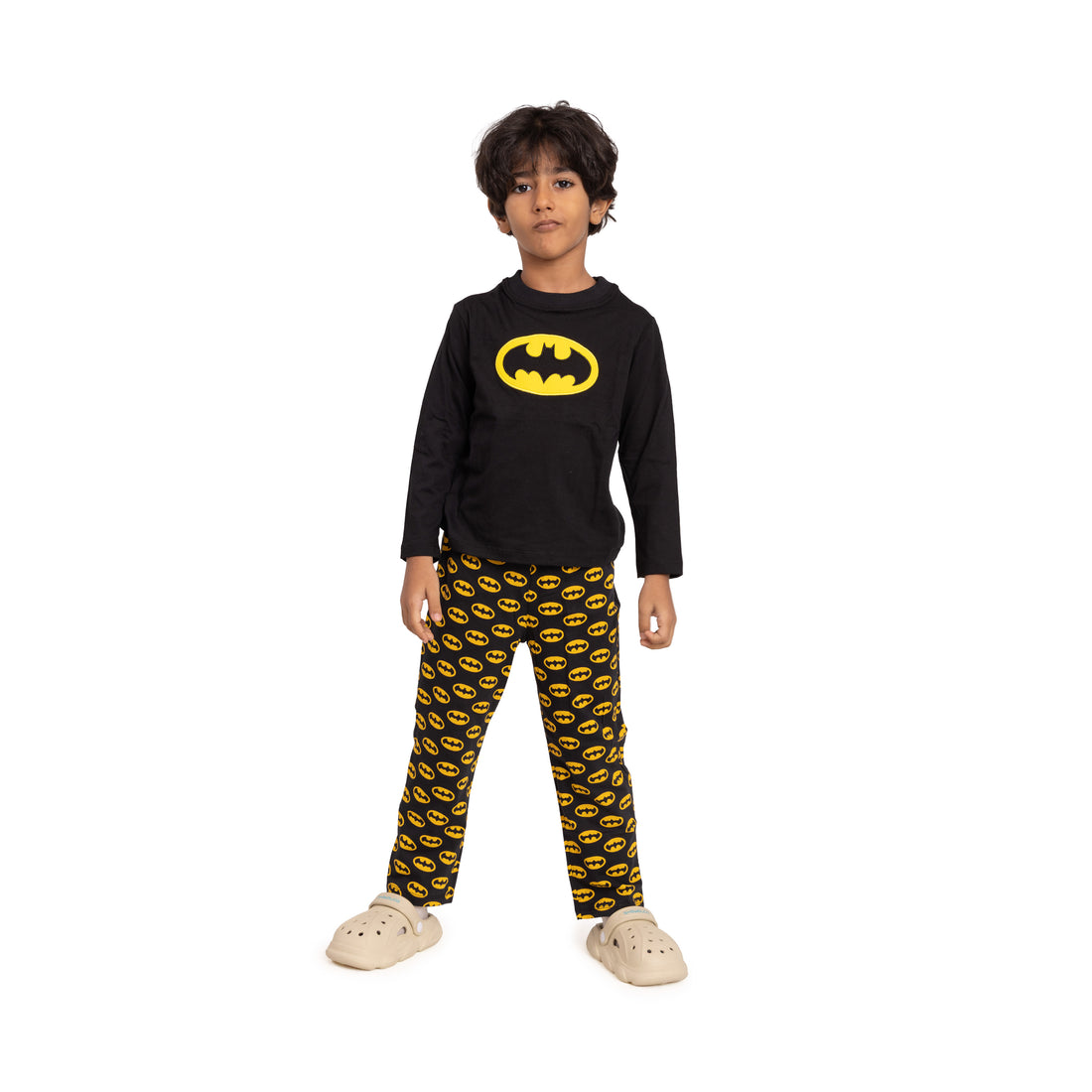 Kids Batman Pajama Set - Long Sleeve