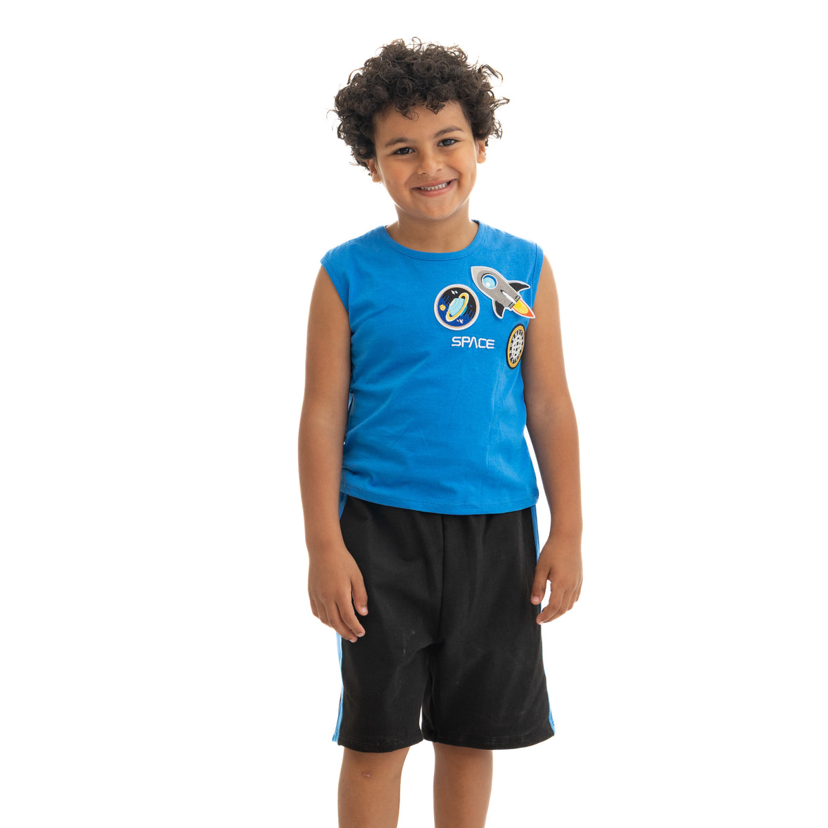Rocket Embroidered Boys' Set