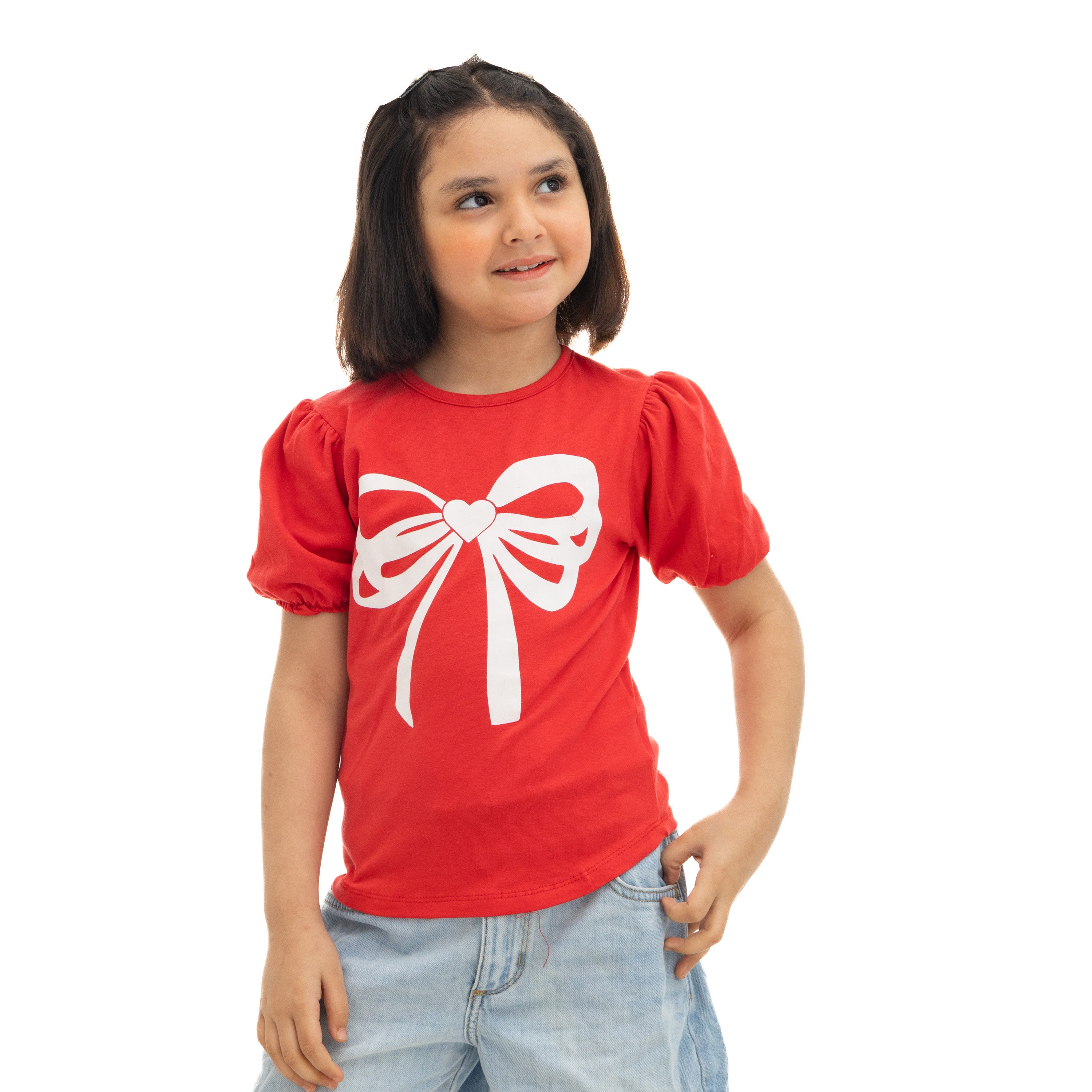 Red Shirt with Chest Print (3)