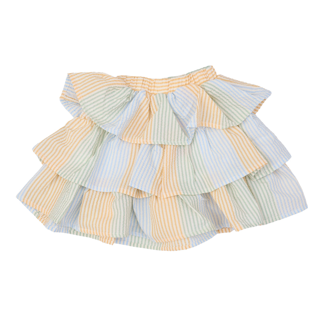 Colored Stripped Skirt