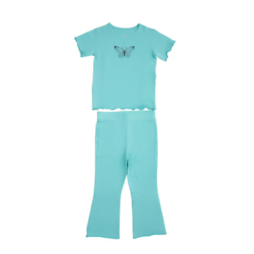 Pajamas for girls matching with mom's