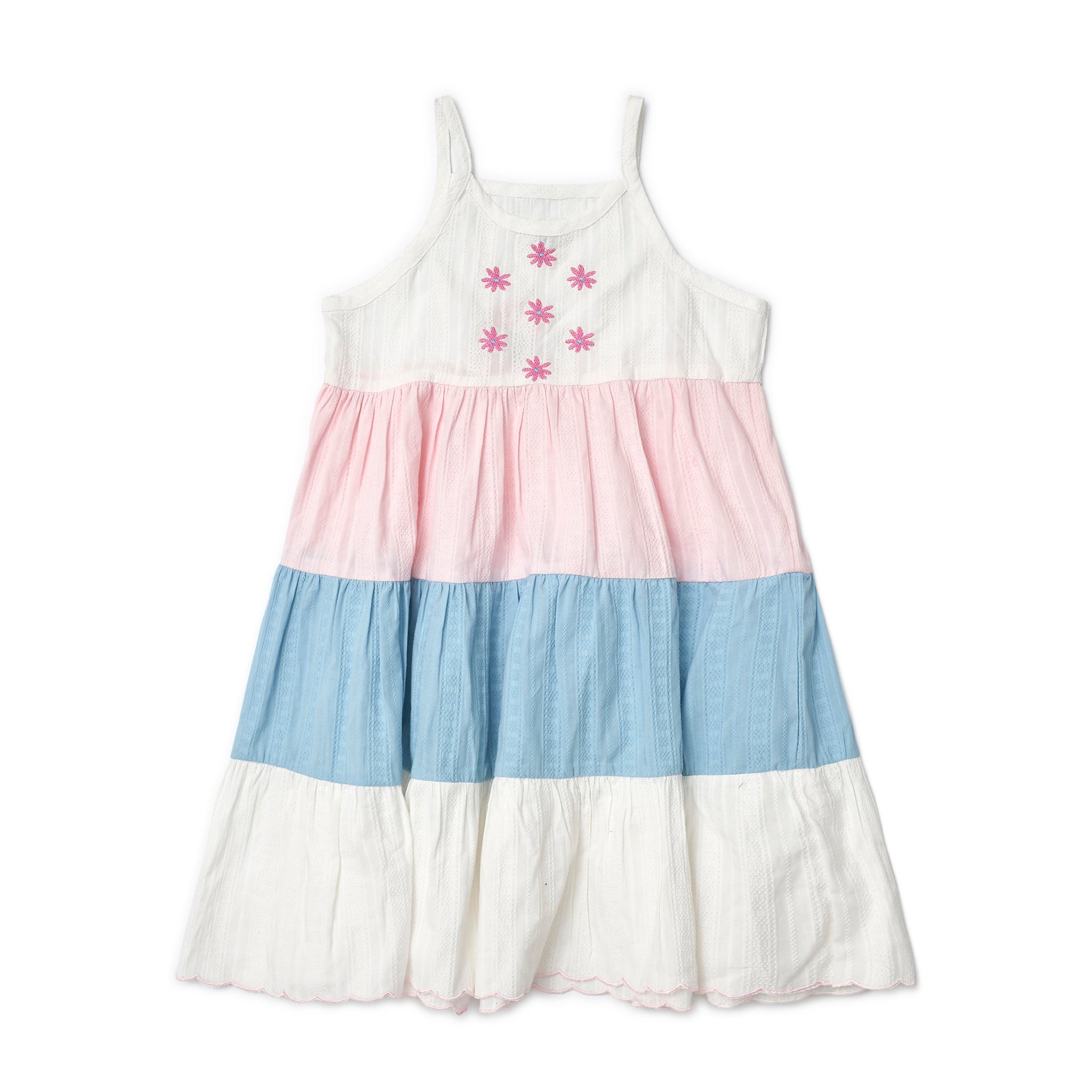 Colorful strap dress