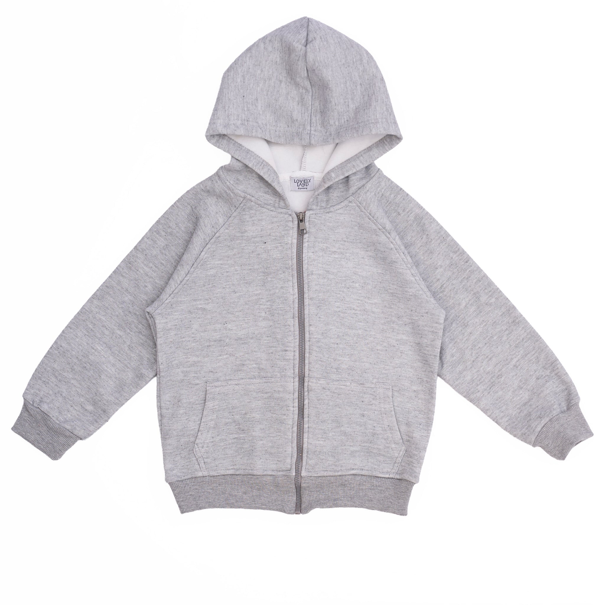 boys' hooded sweatshirt with a zipper