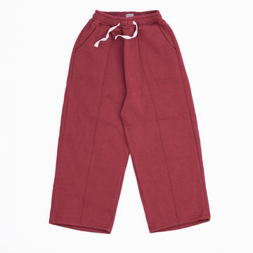 Girls' maroon sweatpants