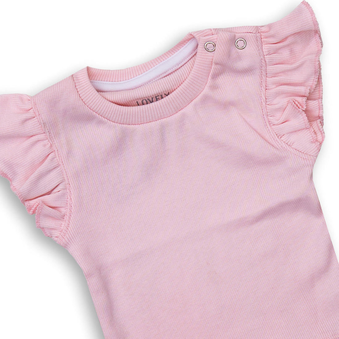 Baby Girls' Short Sleeve Pink Top