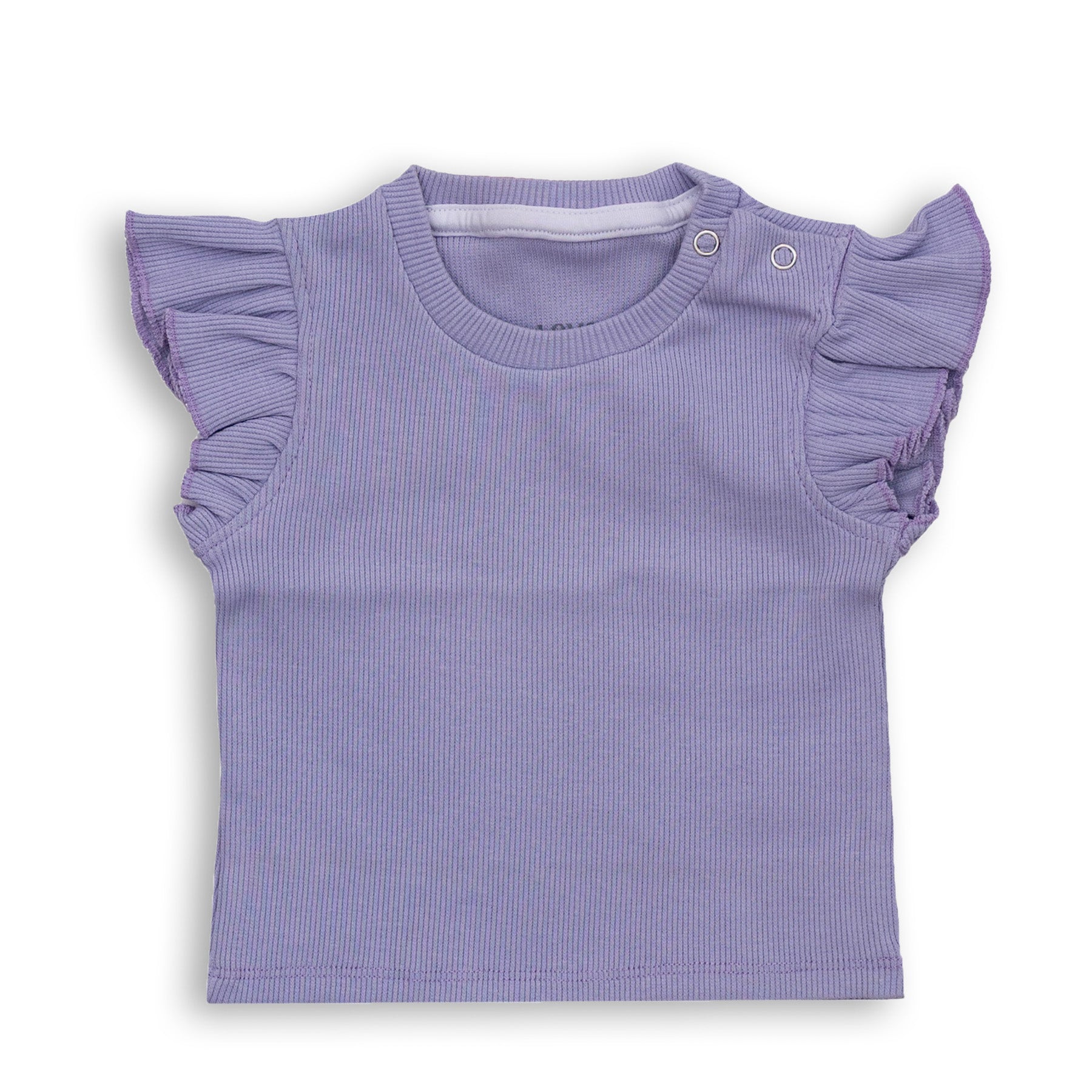 Baby Girls' Short Sleeve Purple Top