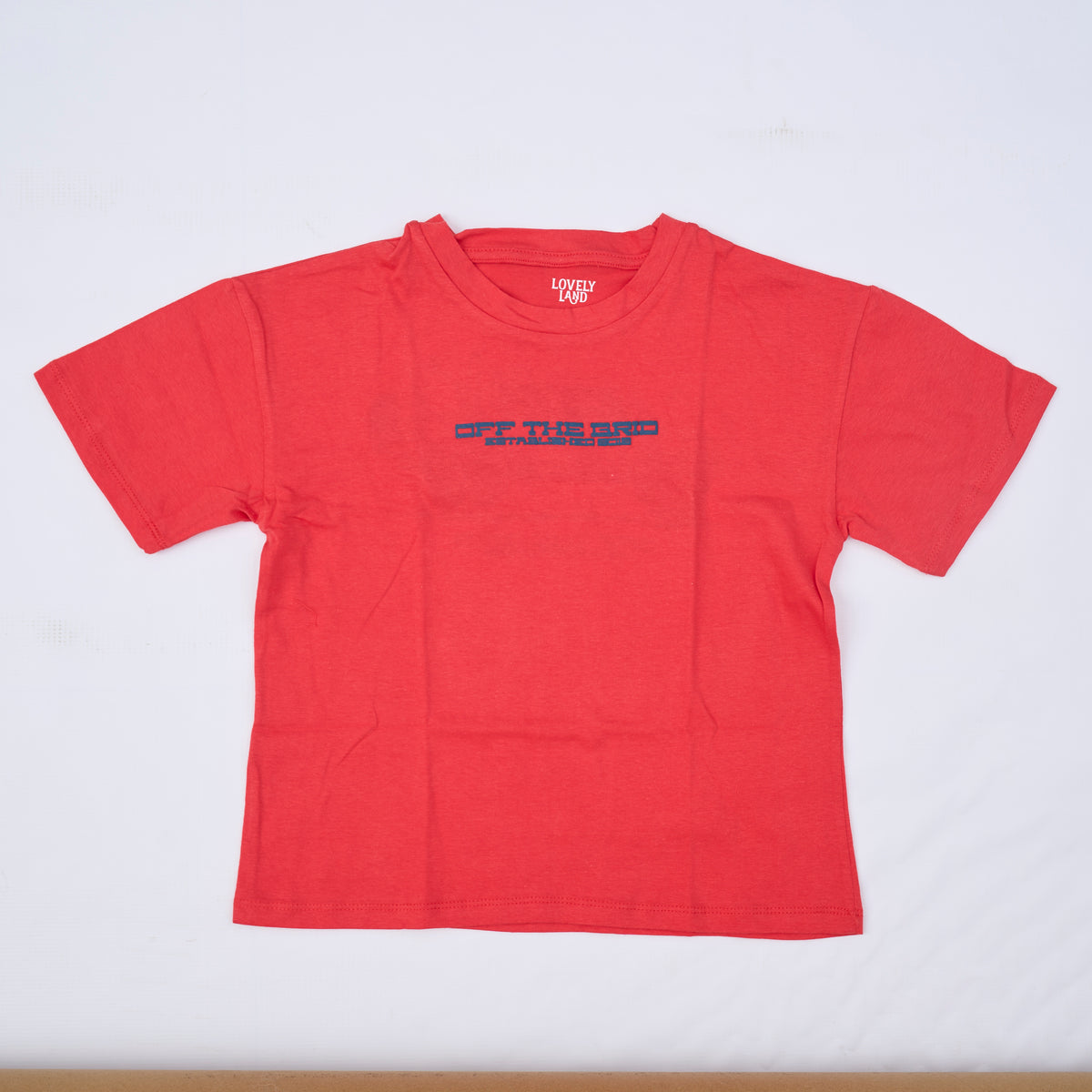 Red Shirt with Chest Print (2)