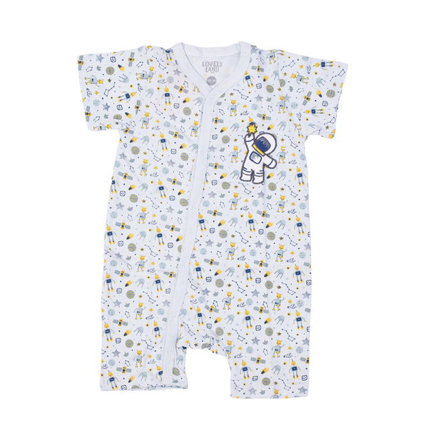 White Onesie with All Over Print (2)