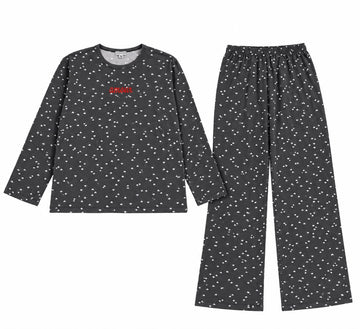Women's Pajama Set - Dark Gray