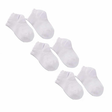 Pack Of 3 - Basic Ankle Length White Socks