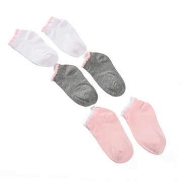 Girls Ankle Length Socks - Pack Of 3