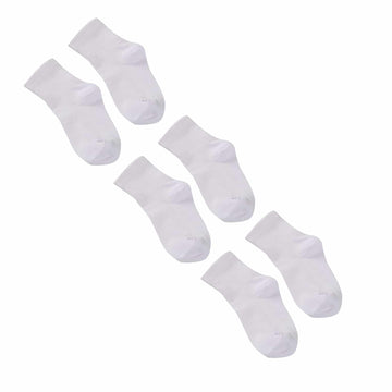 Essential High Ankle White Socks - Pack Of 3