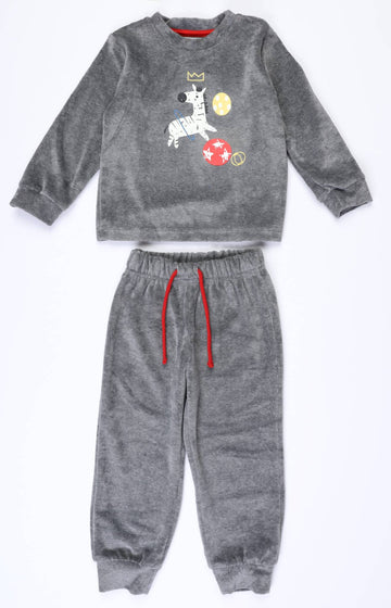 Velvet Pyjama - grey