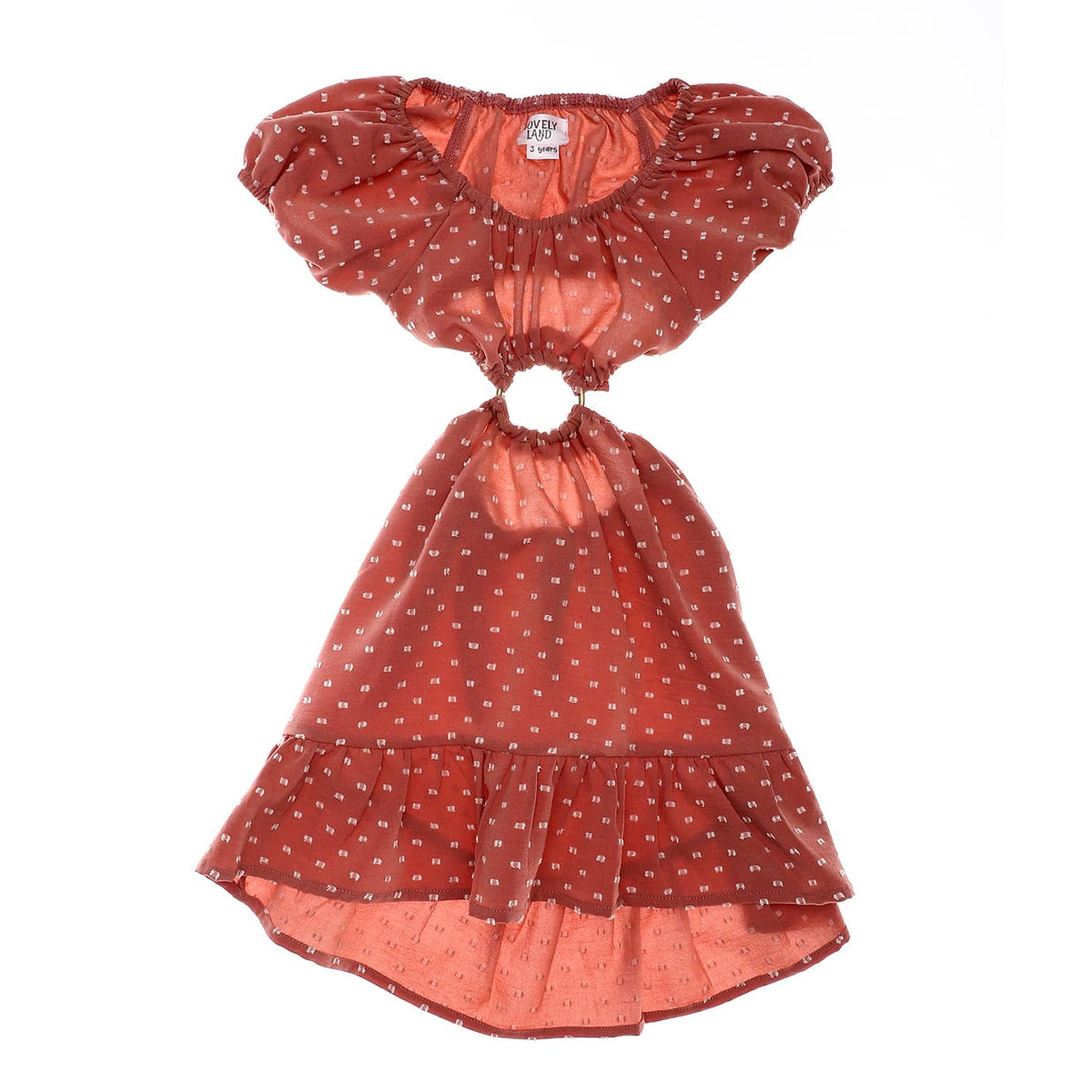 Revealed Stomach Girls Dress - Simon & White