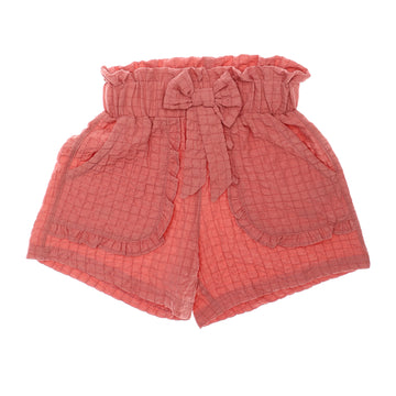 Textured & Plaids Dark Simon Girls Shorts