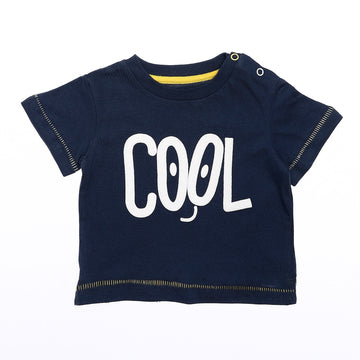 cool eyed double o baby boys tee navy blue white