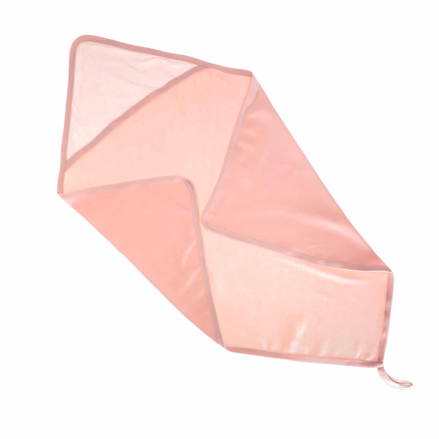 Suede Baby Girl Receiving Blanket - Pink