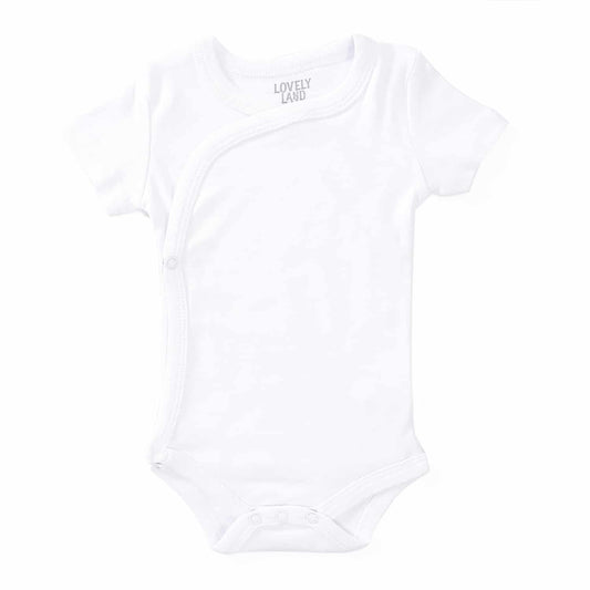 Short Sleeve Baby Cotton Bodysuite - Pack of 2