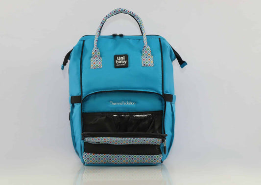 Diaper bag Uni baby Turquoise wooded