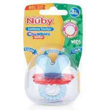 Shaped gel teether