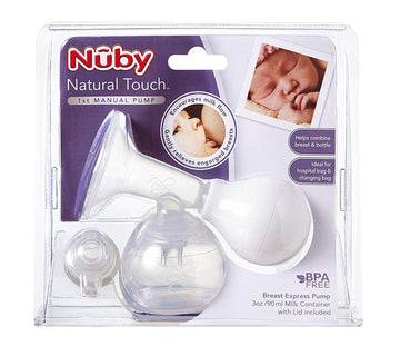 Nuby Natural Touch Breast Express Breast Pump