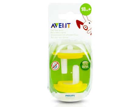 Philips Avent 18 Months+ Yellow Fast Flow Spouts, Pack of 2