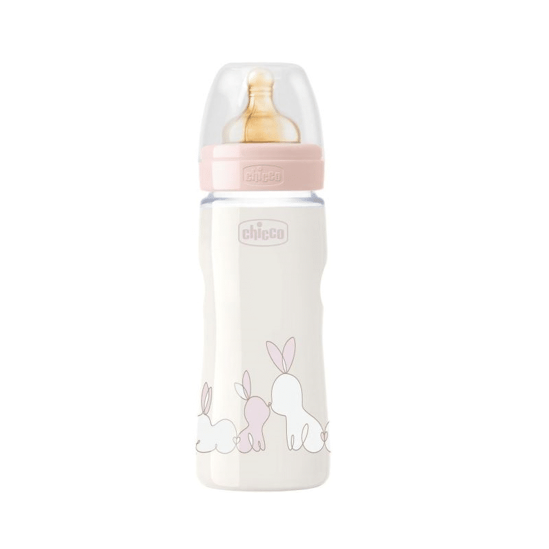 Chicco Original Touch Pink Bottle 4m + 330ml