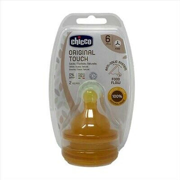 TEAT ORIGINAL TOUCH 6M+ FOOD LTX 2PCS